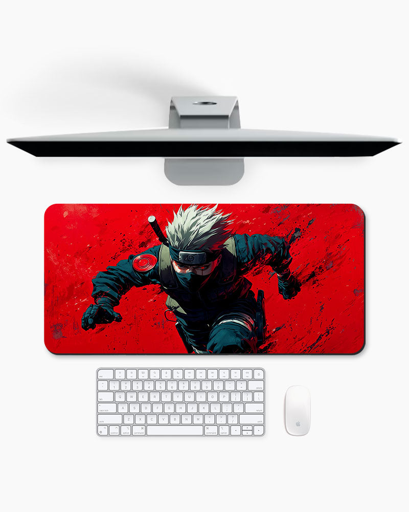 Crimson Ambush Desk Mat