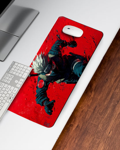 Crimson Ambush Desk Mat