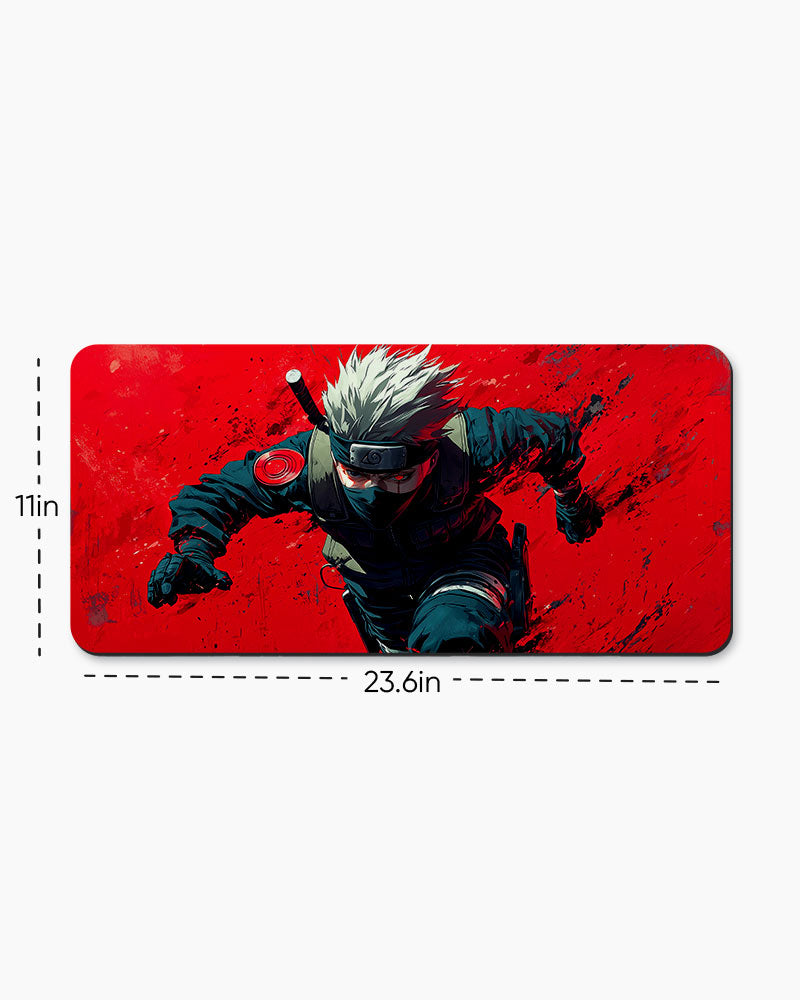 Crimson Ambush Desk Mat