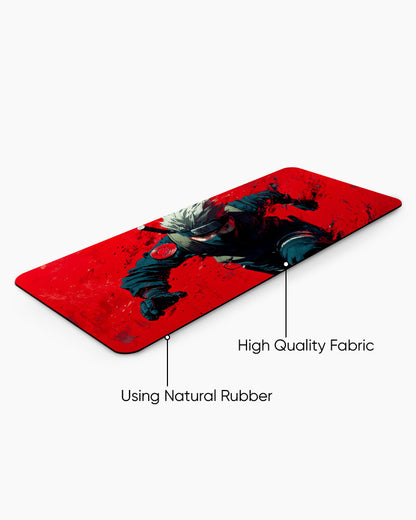 Crimson Ambush Desk Mat
