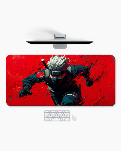 Crimson Ambush Desk Mat