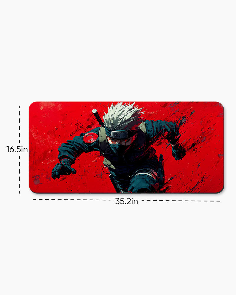 Crimson Ambush Desk Mat