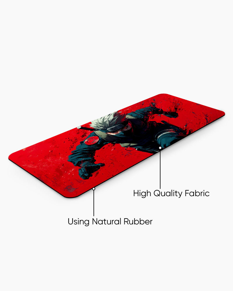 Crimson Ambush Desk Mat