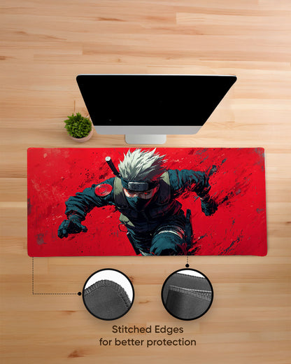 Crimson Ambush Desk Mat