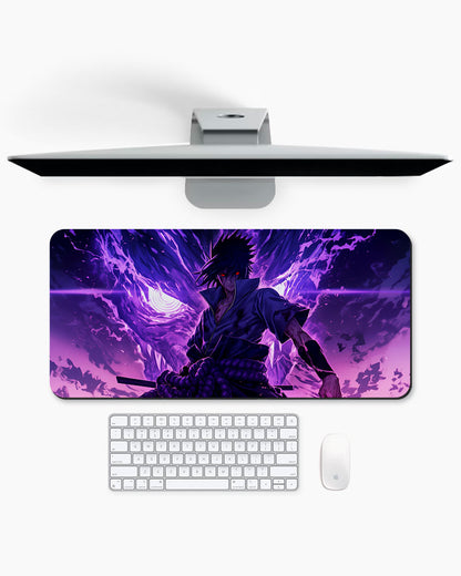 The Uchiha's Fury Desk Mat