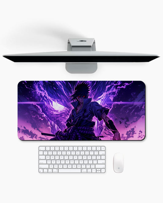 The Uchiha's Fury Desk Mat