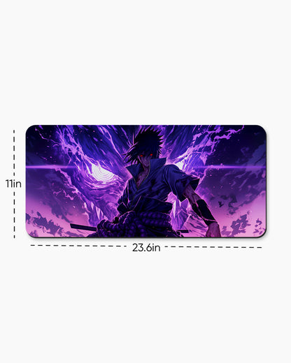The Uchiha's Fury Desk Mat