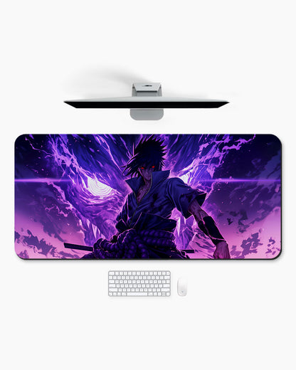 The Uchiha's Fury Desk Mat