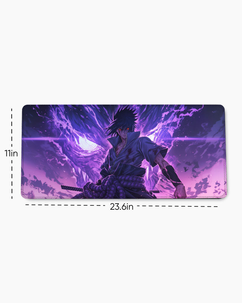 The Uchiha's Fury Desk Mat