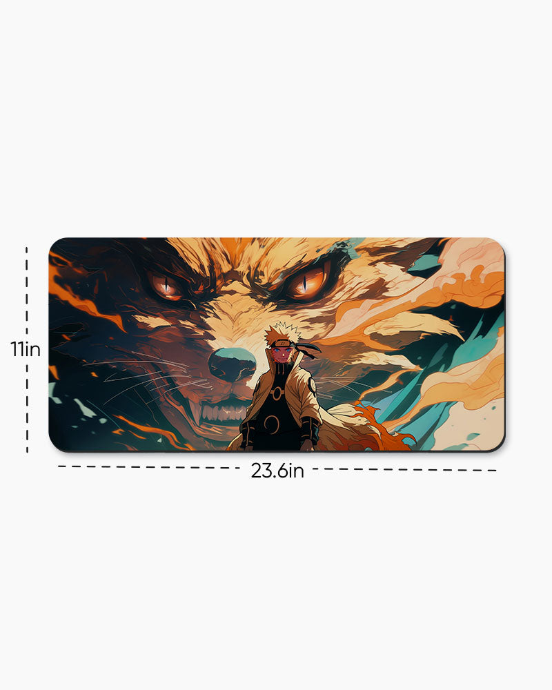 The Golden Fox's Will Desk Mat