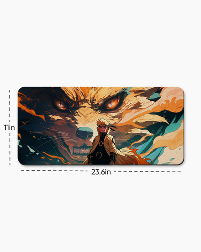 The Golden Fox's Will Desk Mat