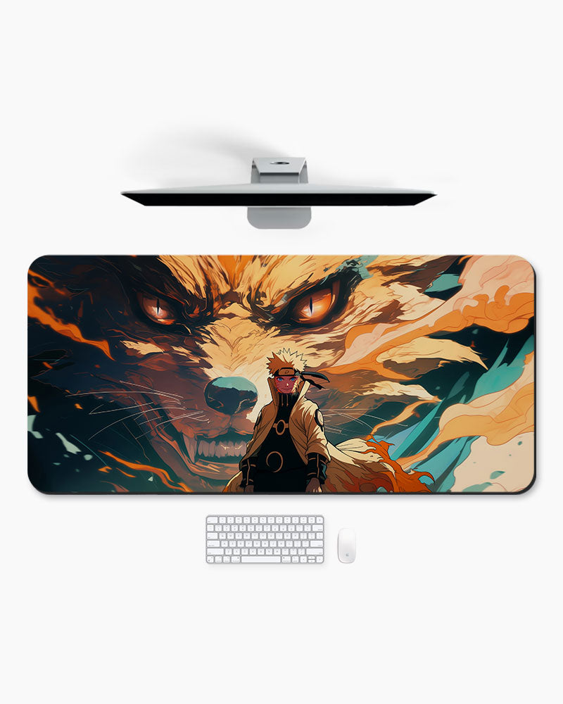 The Golden Fox's Will Desk Mat