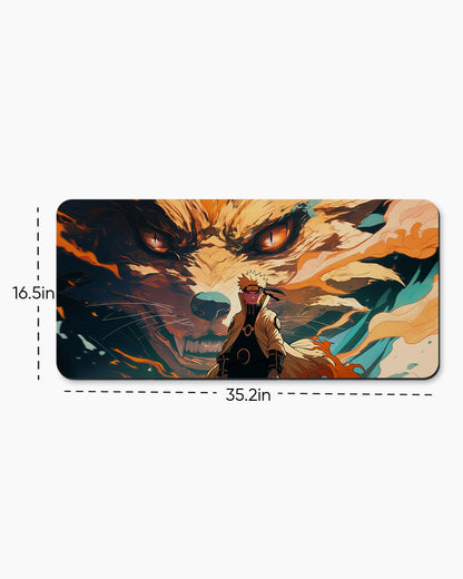 The Golden Fox's Will Desk Mat