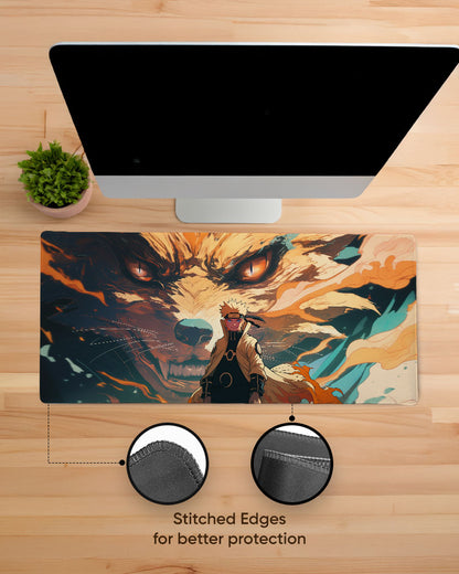 The Golden Fox's Will Desk Mat