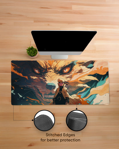 The Golden Fox's Will Desk Mat