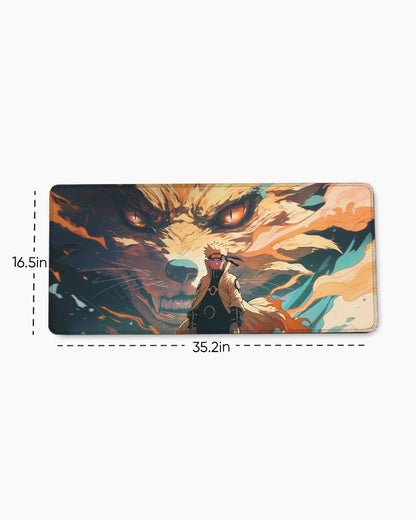 The Golden Fox's Will Desk Mat