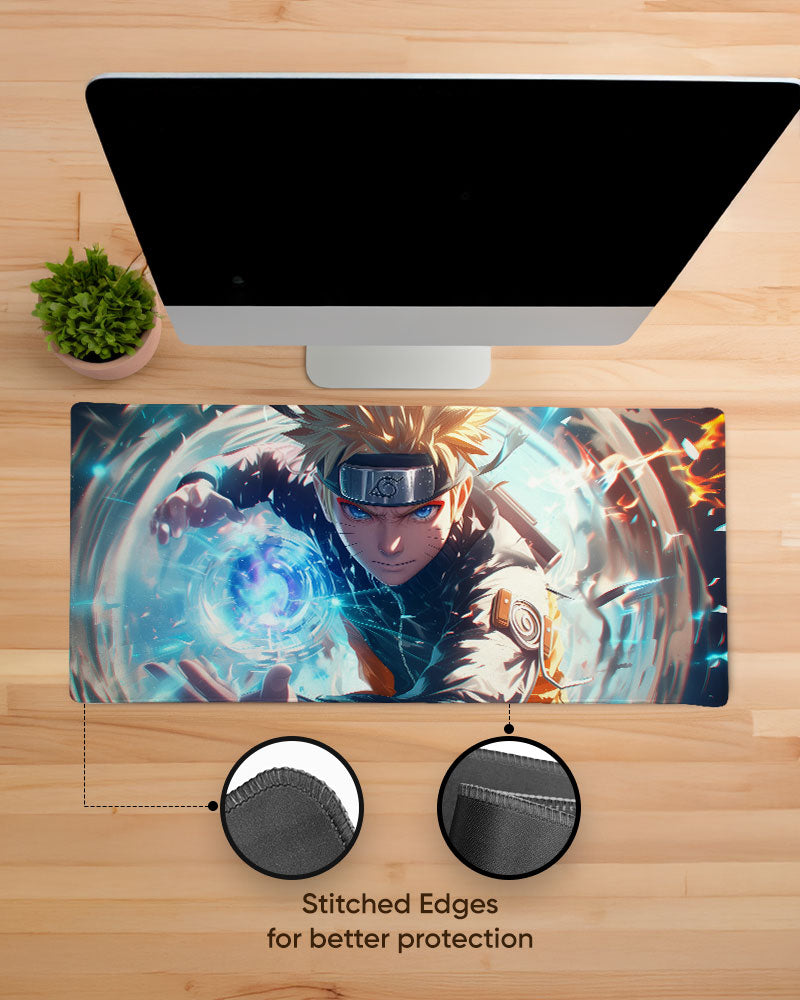The Rasengan's Force Desk Mat
