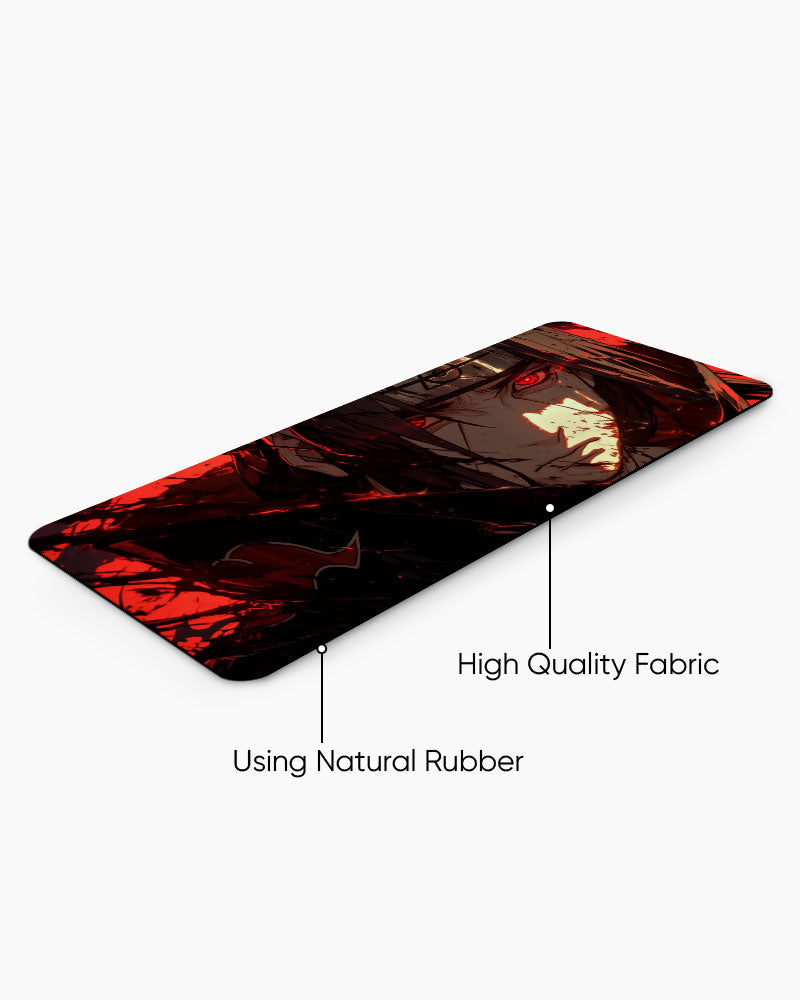 The Uchiha's Sacrifice Desk Mat