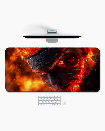 Kurama's Inferno Desk Mat