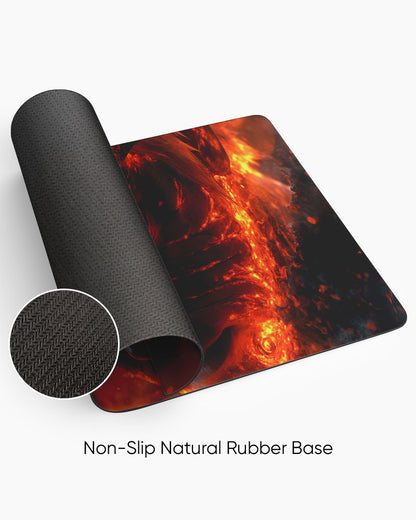 Kurama's Inferno Desk Mat