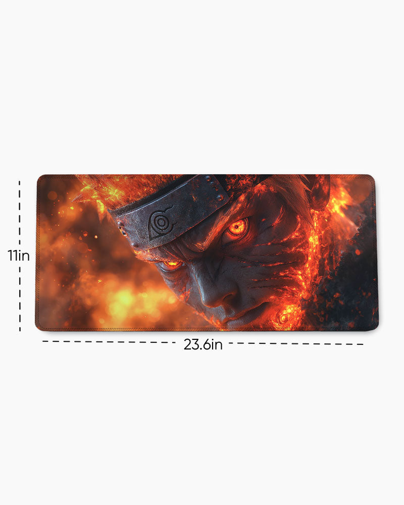 Kurama's Inferno Desk Mat