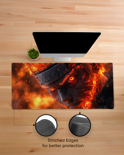 Kurama's Inferno Desk Mat