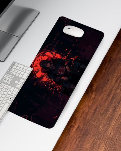 The Crimson Moon Desk Mat