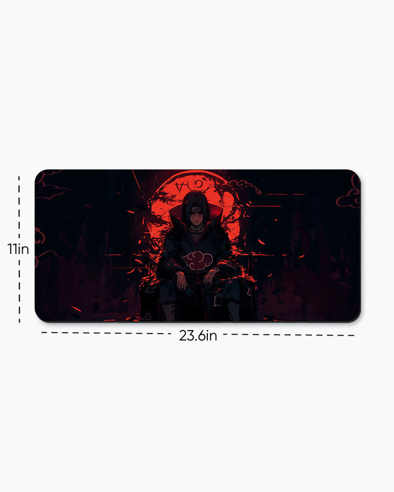 The Crimson Moon Desk Mat