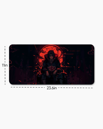 The Crimson Moon Desk Mat