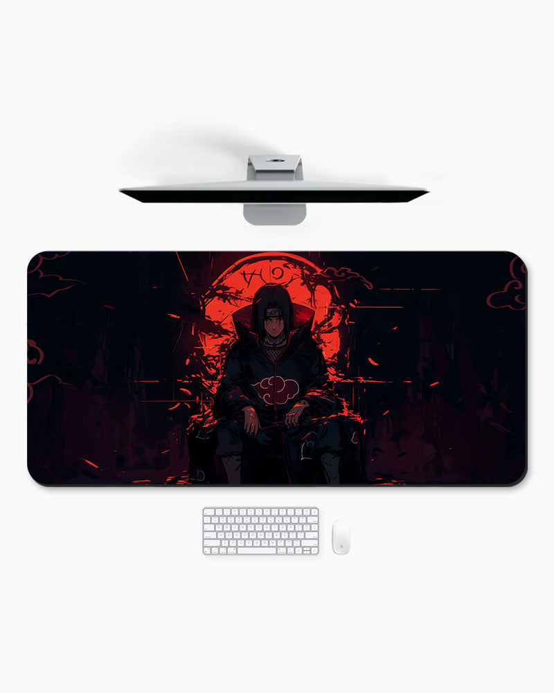 The Crimson Moon Desk Mat