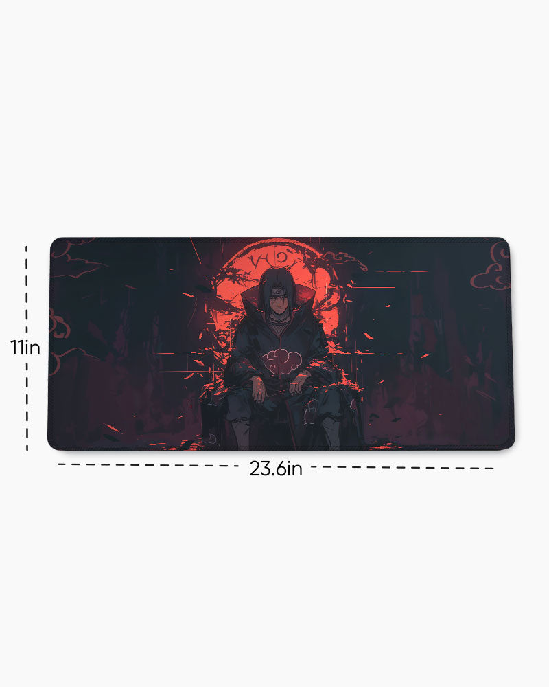 The Crimson Moon Desk Mat