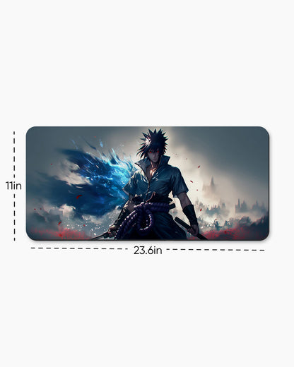 The Azure Blade Desk Mat