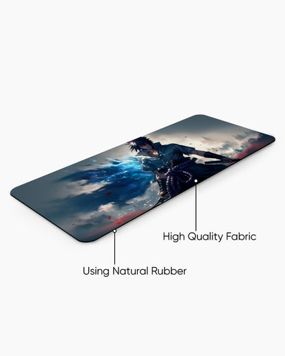 The Azure Blade Desk Mat
