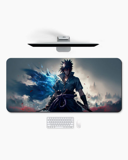The Azure Blade Desk Mat