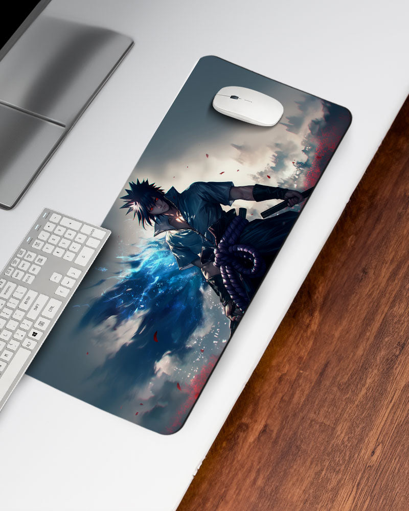 The Azure Blade Desk Mat
