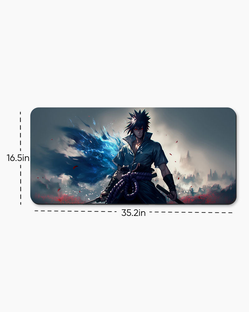 The Azure Blade Desk Mat