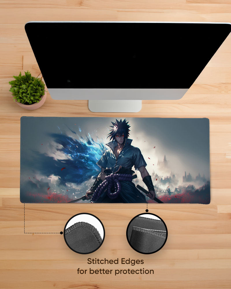 The Azure Blade Desk Mat