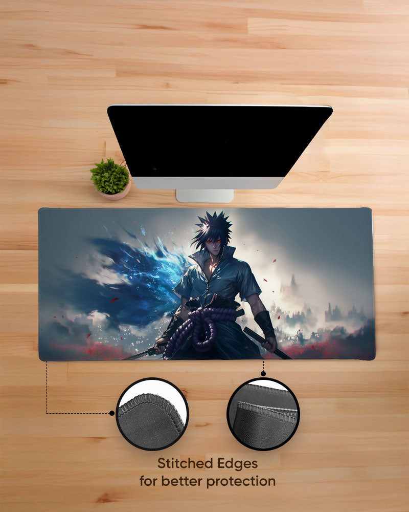 The Azure Blade Desk Mat