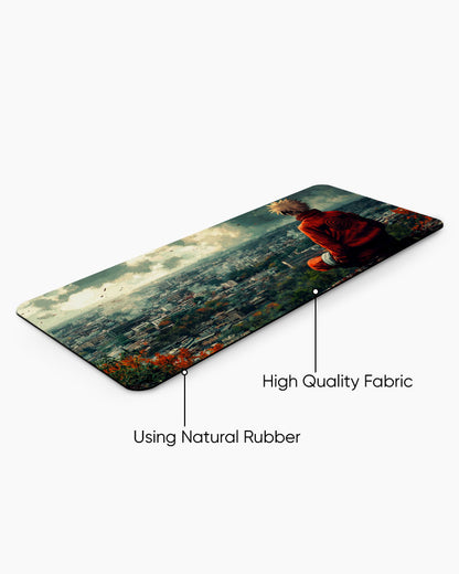 Konoha's Guardian Desk Mat