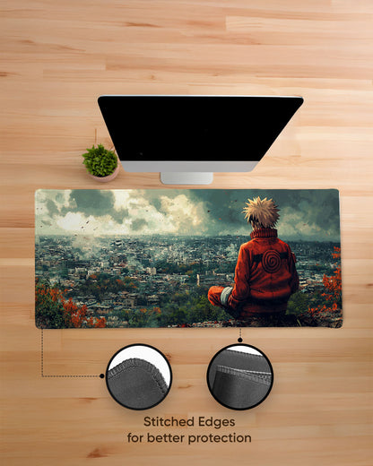 Konoha's Guardian Desk Mat