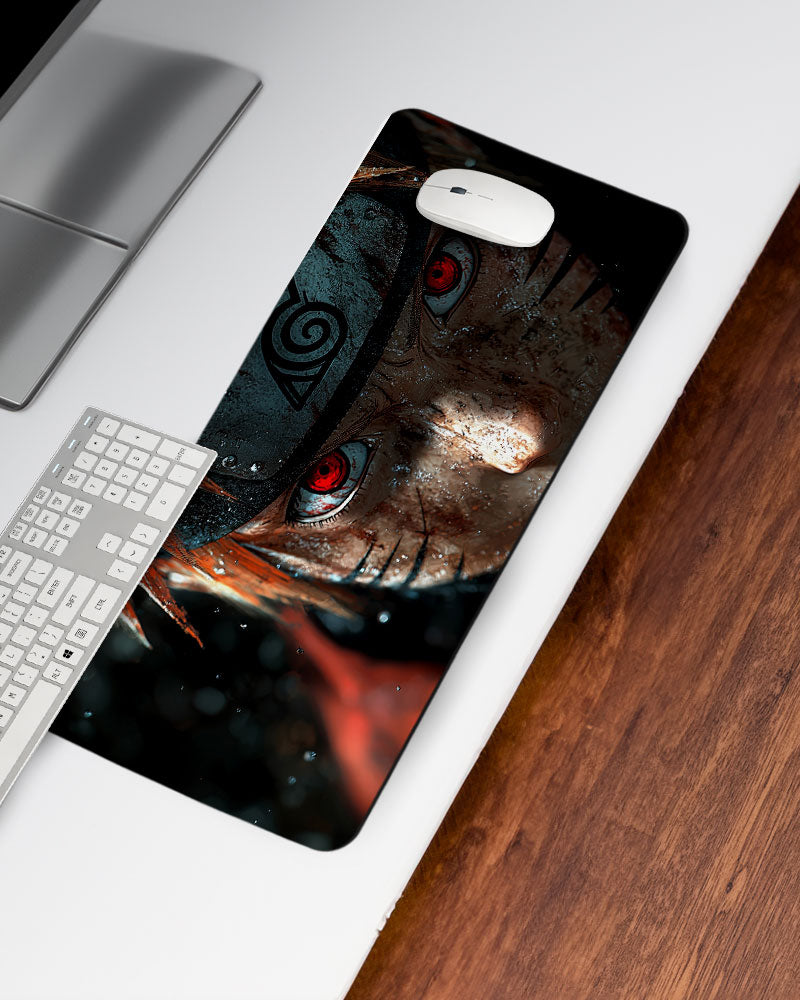 The Nine-Tails' Gaze  Desk Mat