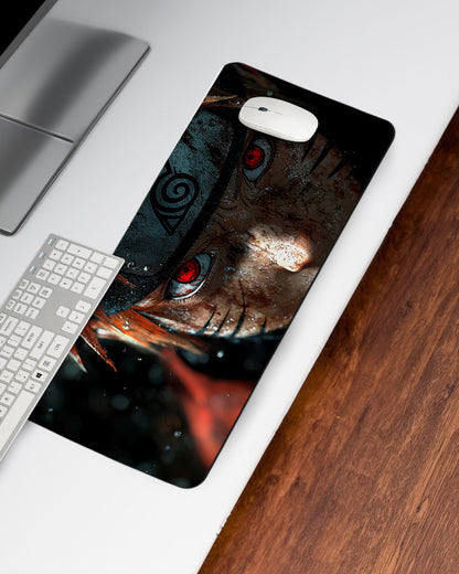 The Nine-Tails' Gaze  Desk Mat