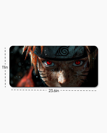 The Nine-Tails' Gaze  Desk Mat