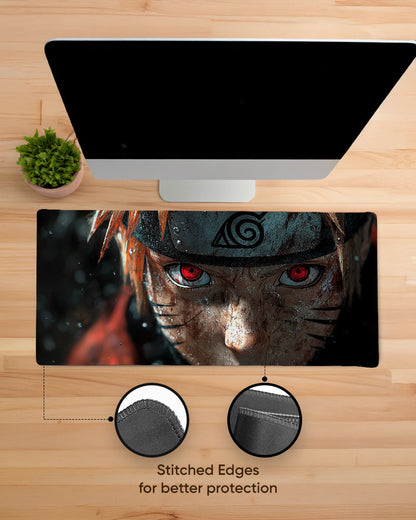 The Nine-Tails' Gaze  Desk Mat