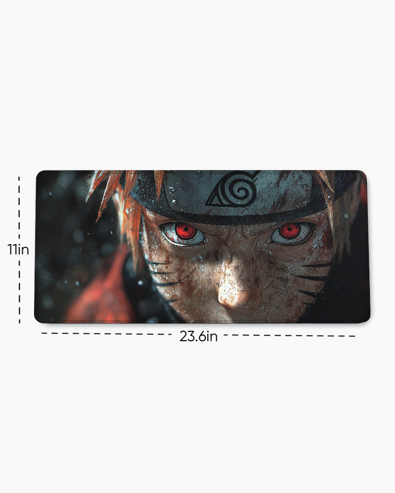 The Nine-Tails' Gaze  Desk Mat