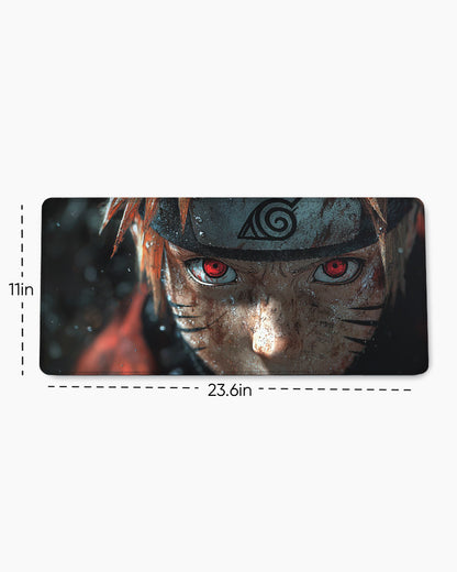 The Nine-Tails' Gaze  Desk Mat