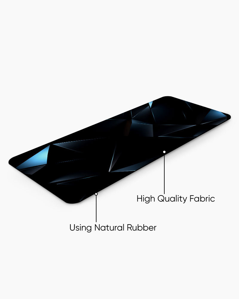 Polygonal Surface Desk Mat