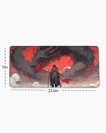 Anime Style Mythical Dragon Creature Desk Mat
