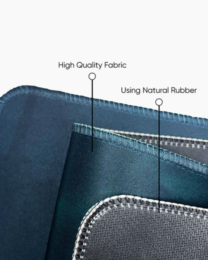 Black Carbon Texture Desk Mat