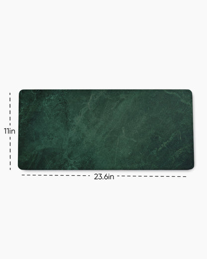 Green Marble Desk Mat